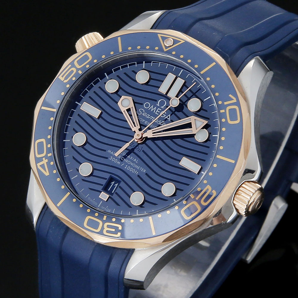 오메가 씨마스터 다이버300 콤비 상세 이미지