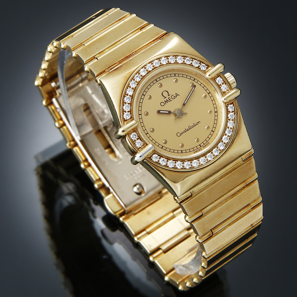 오메가 컨스틸레이션 다이아베젤 상세 이미지