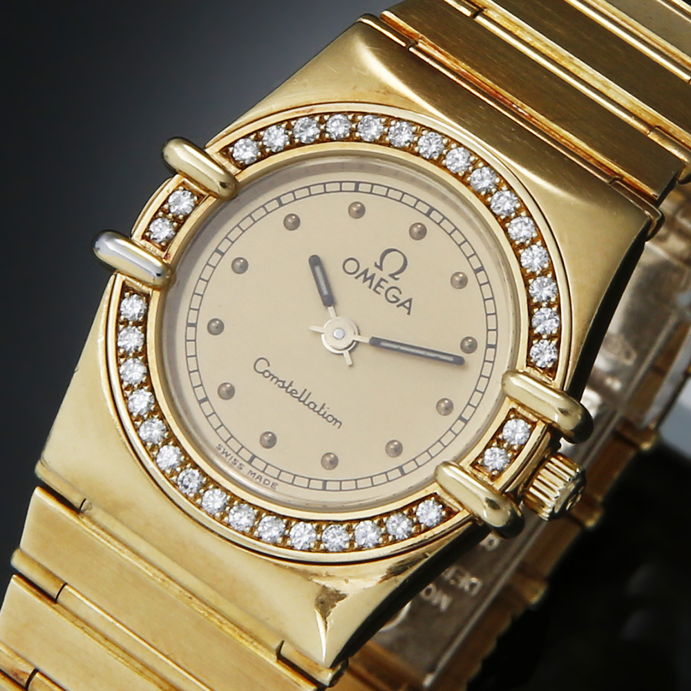 오메가 컨스틸레이션 다이아베젤 상세 이미지