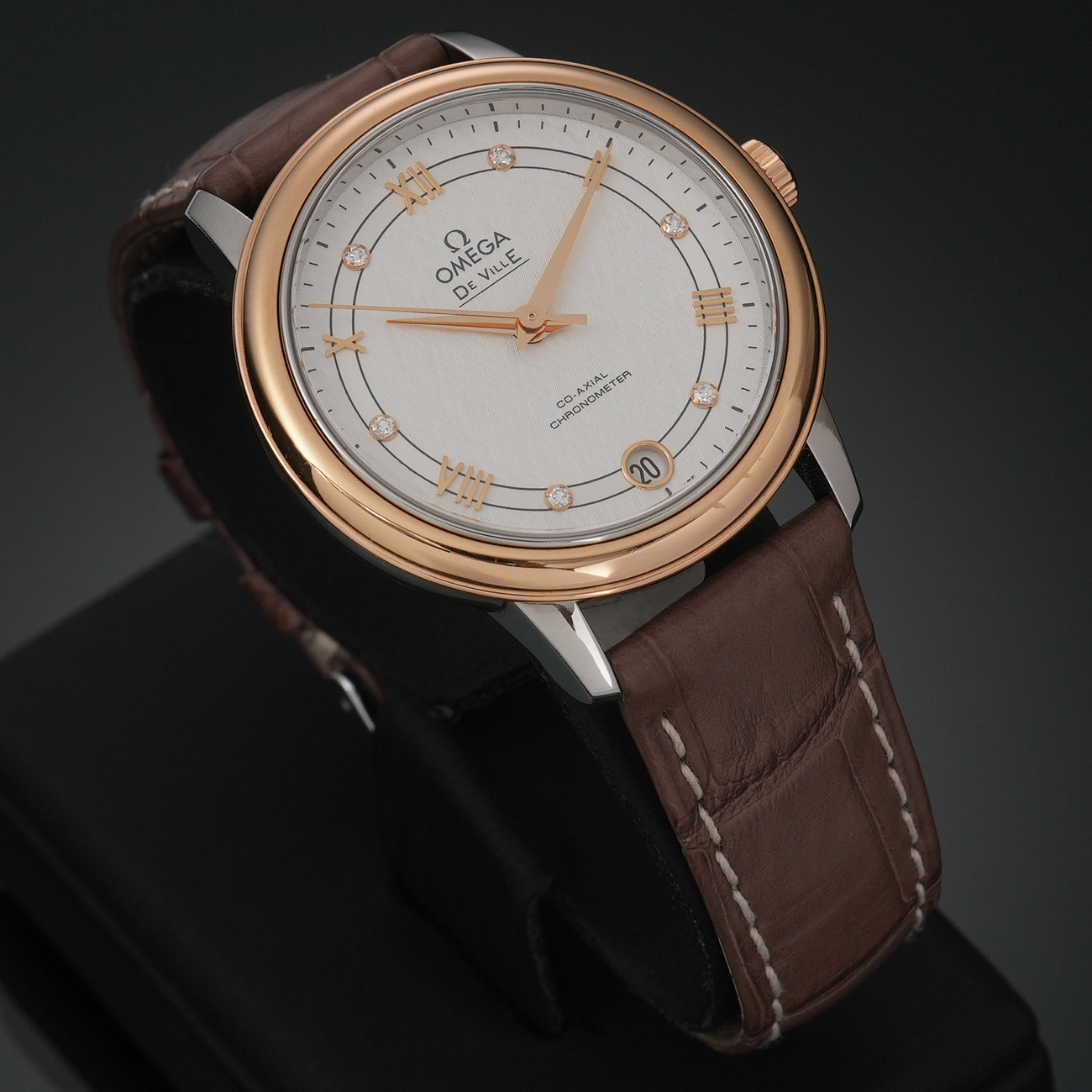 오메가 드빌 프레스티지 콤비