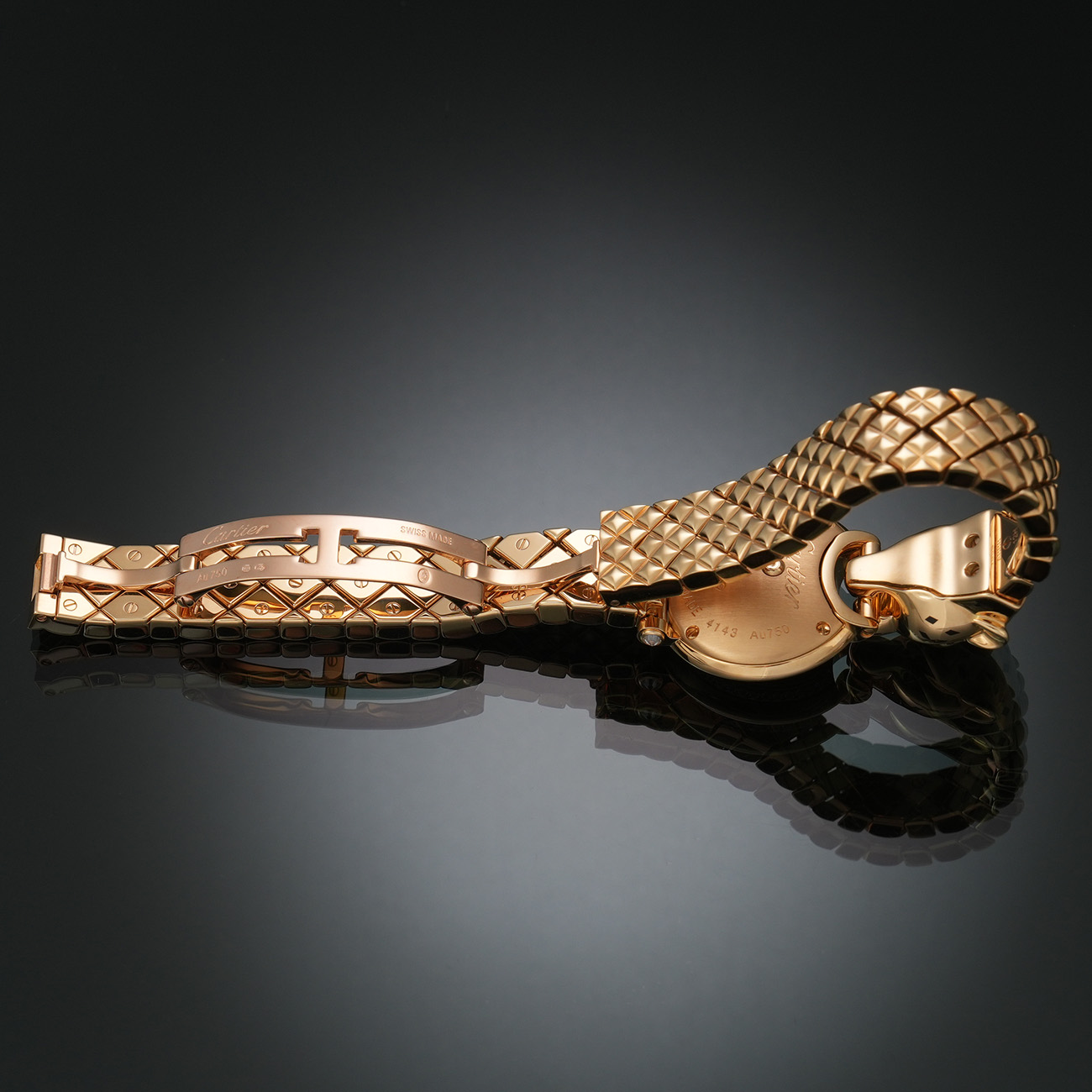 까르띠에 라 팬더 드 까르띠에 다이아 워치 상세 이미지