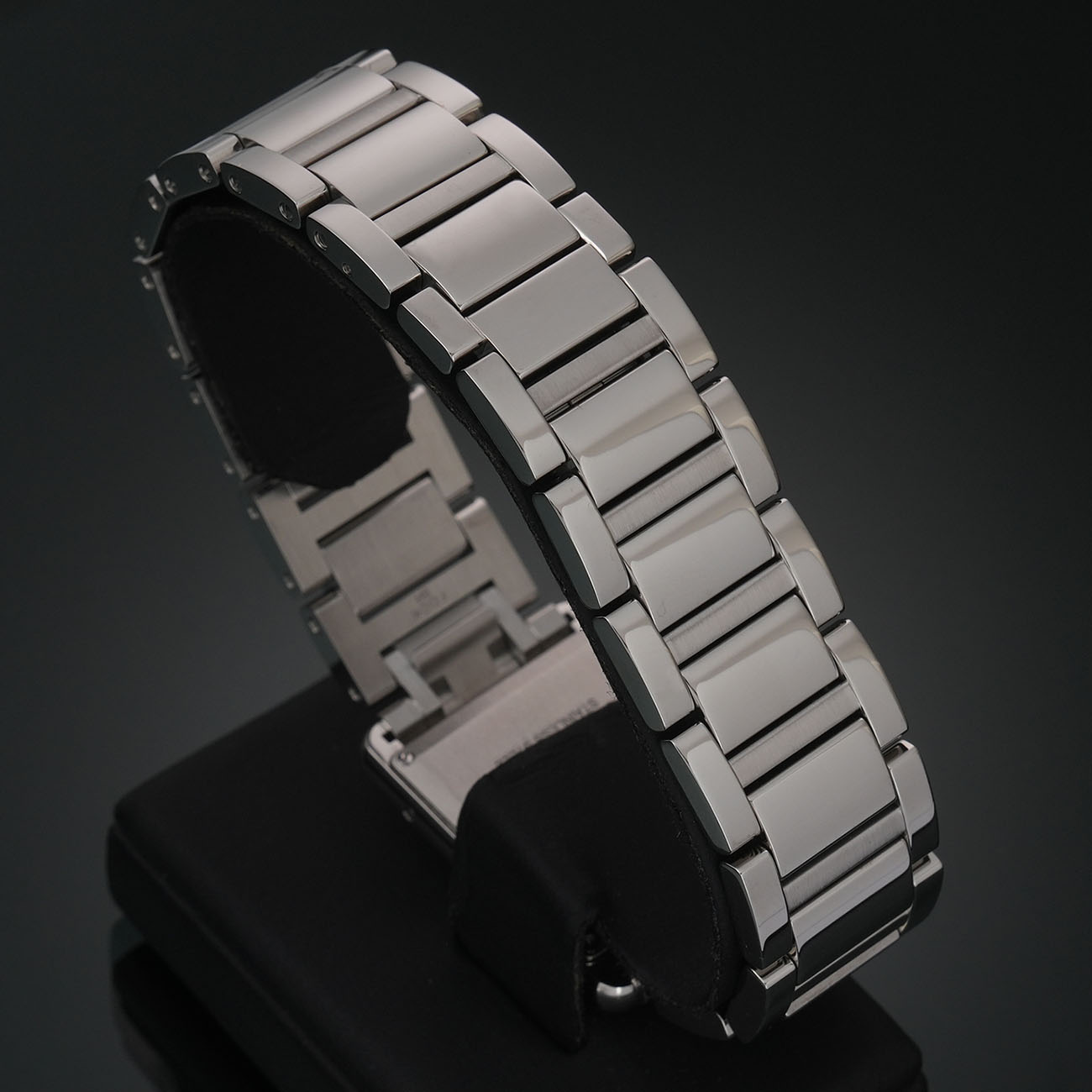 까르띠에 탱크 머스트 라지 스틸