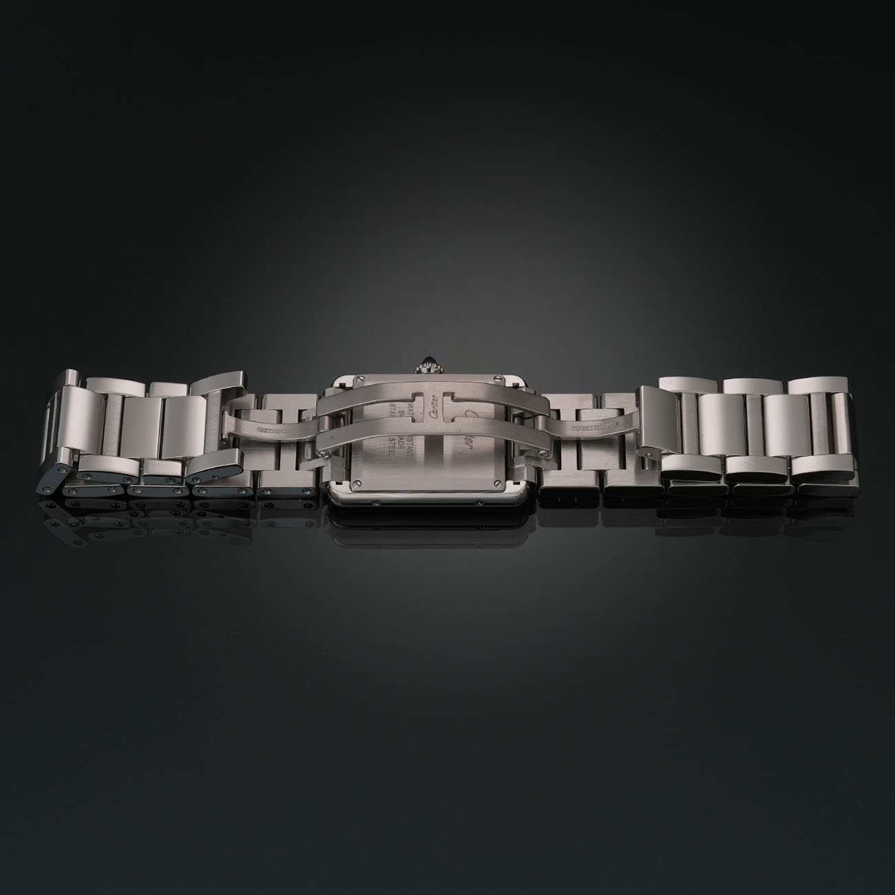 까르띠에 탱크 머스트 라지 스틸 상세 이미지