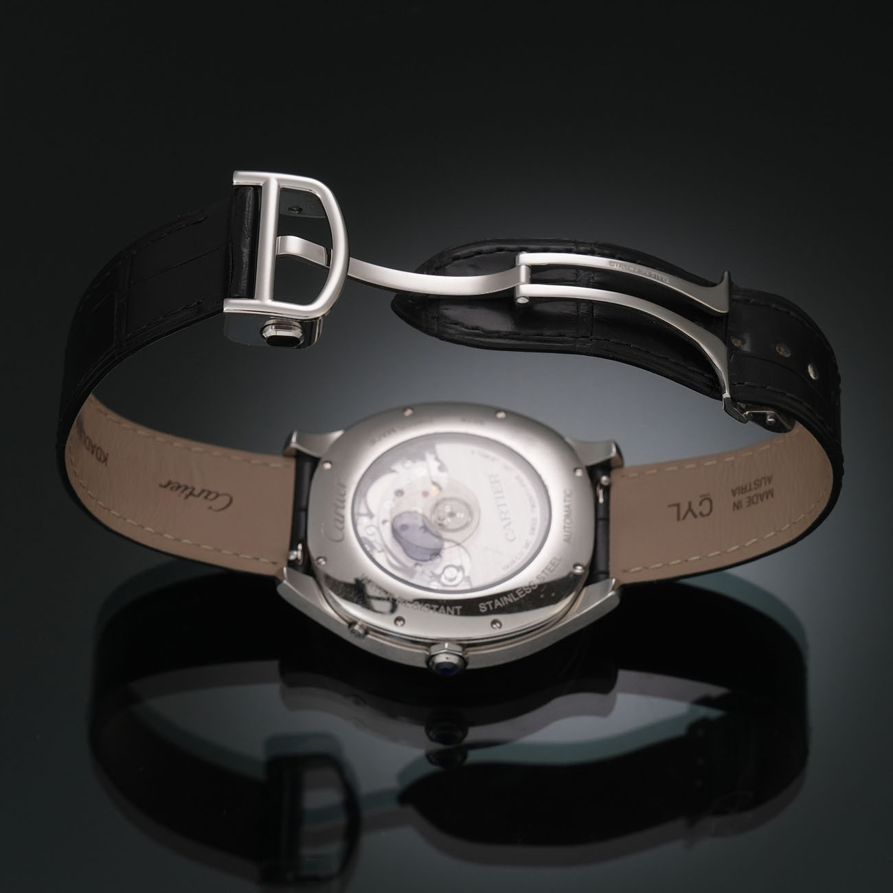 까르띠에 드라이브 라지 문페이즈 상세 이미지