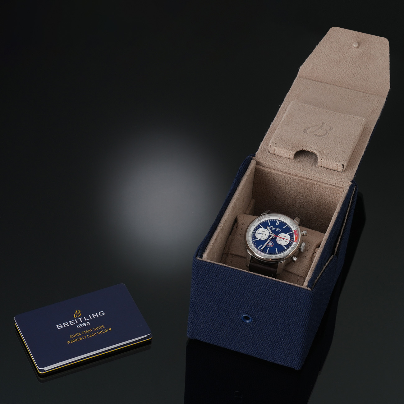 브라이틀링 B01 탑타임 쉘비 코브라