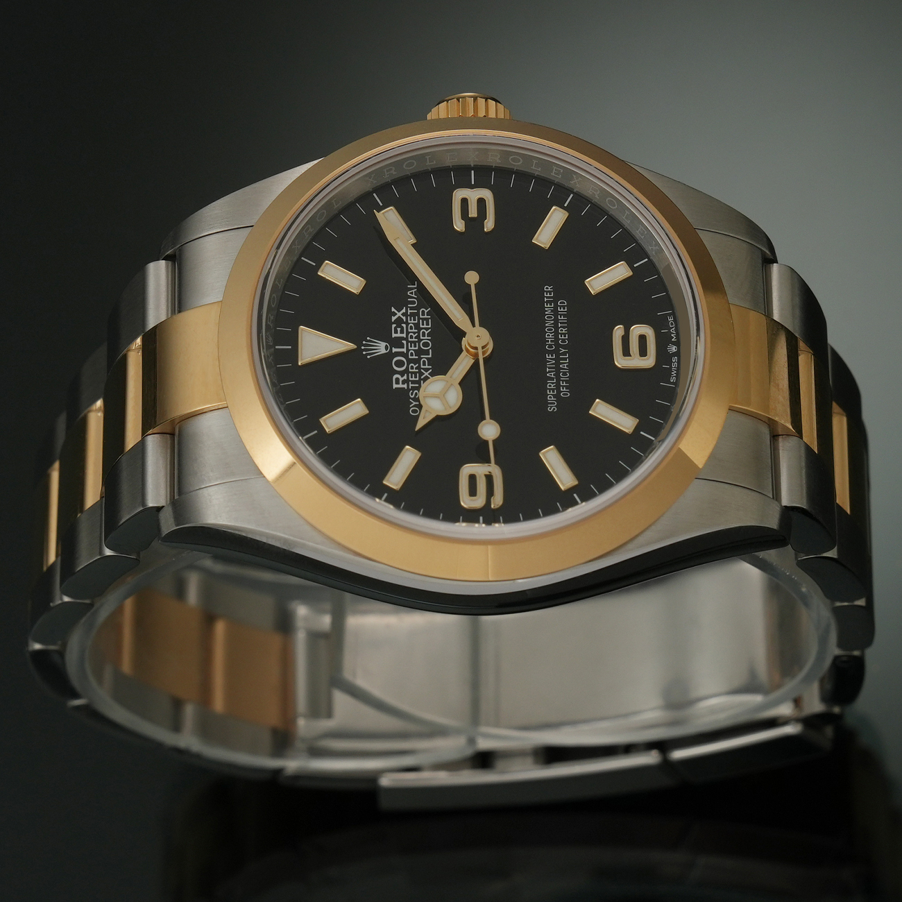 롤렉스 익스플로러 콤비 상세 이미지