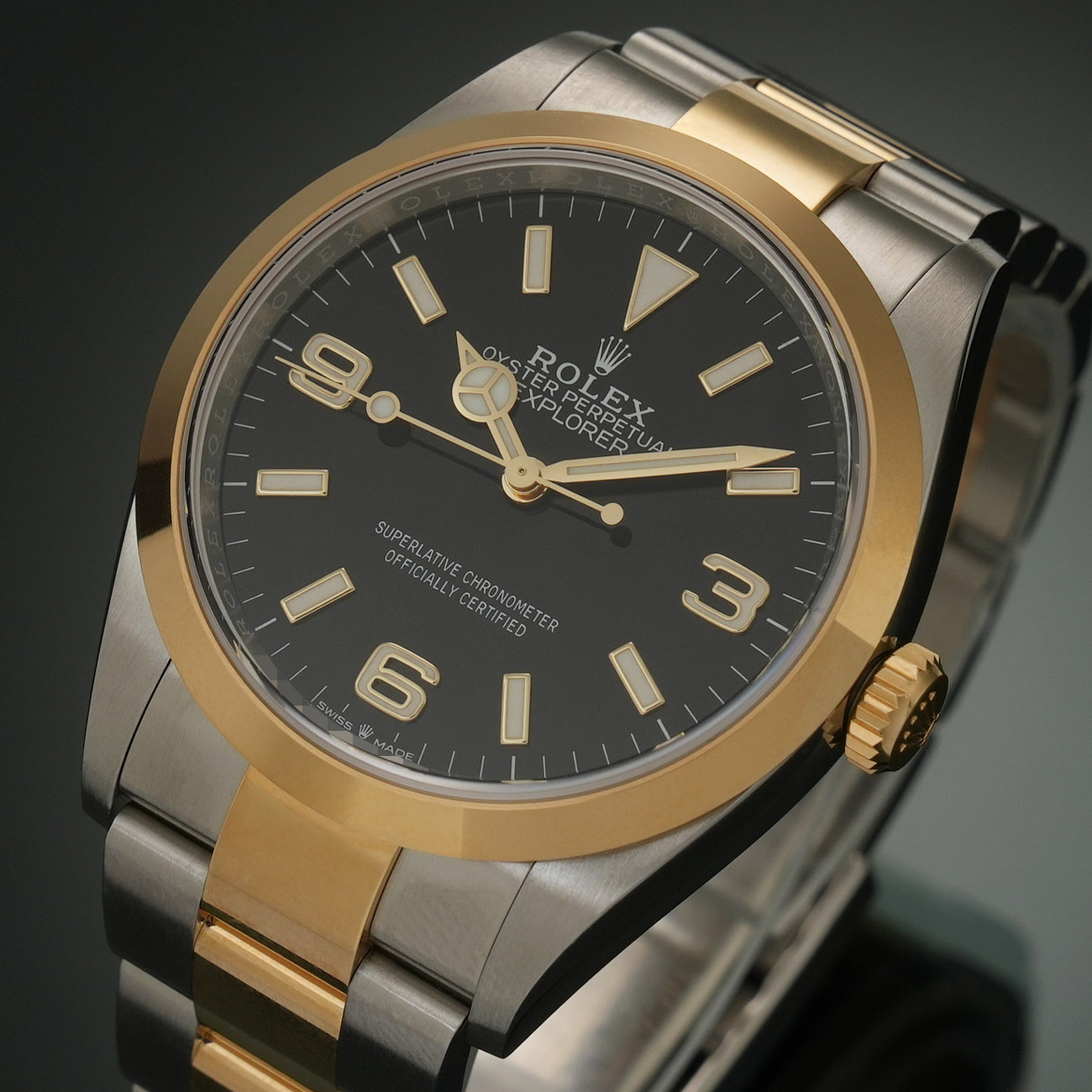 롤렉스 익스플로러 콤비 상세 이미지